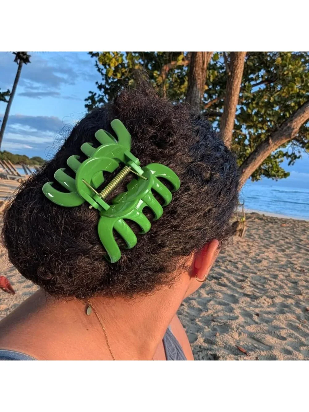 4 Pack Jumbo Claw Clips for Thick Hair - Durable Octopus Hair Accessories Set